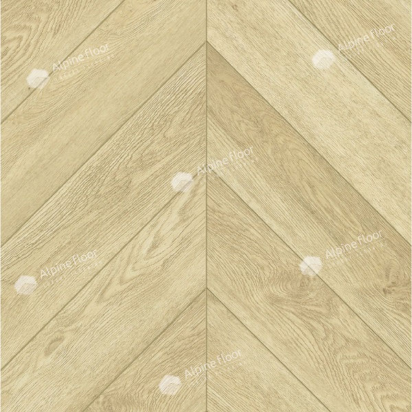 Alpine Floor Chevron Alpine ECO 18-2 Дуб Ваниль Селект Chevron кварц-виниловый пол замковый