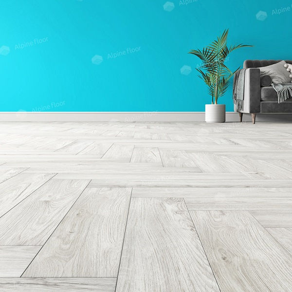 Alpine Floor Parquet LVT ЕСО 16-11 Снежный кварц-виниловый пол клеевой