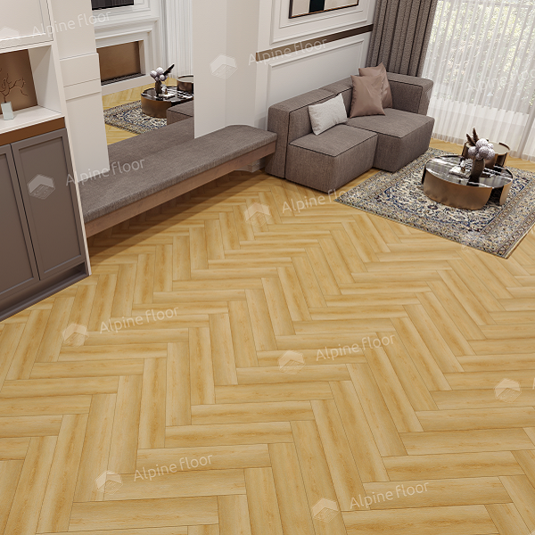 Alpine Floor Parquet LVT ЕСО 16-29 Дуб Батейн кварц-виниловый пол клеевой