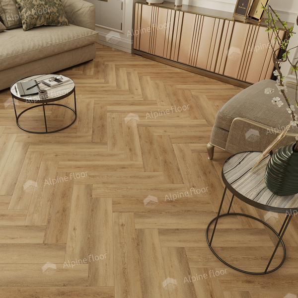 Alpine Floor Parquet LVT ЕСО 16-30 Дуб Буна кварц-виниловый пол клеевой