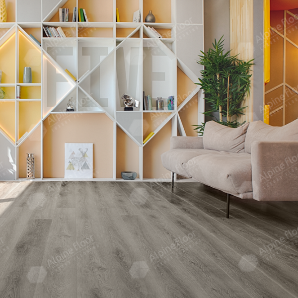 Alpine Floor Grand Sequoia Superior ABA ЕСО 11-1503 Клауд кварц-виниловый пол замковый