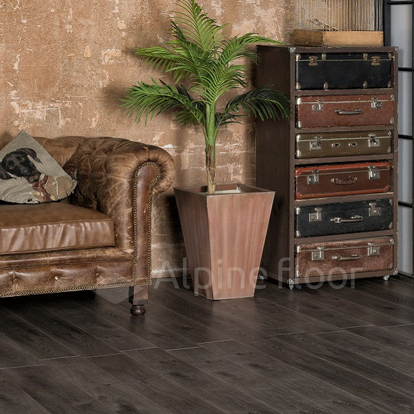 Alpine Floor Premium XL (ABA) ЕСО 7-11 Дуб Торфяной кварц-виниловый пол замковый