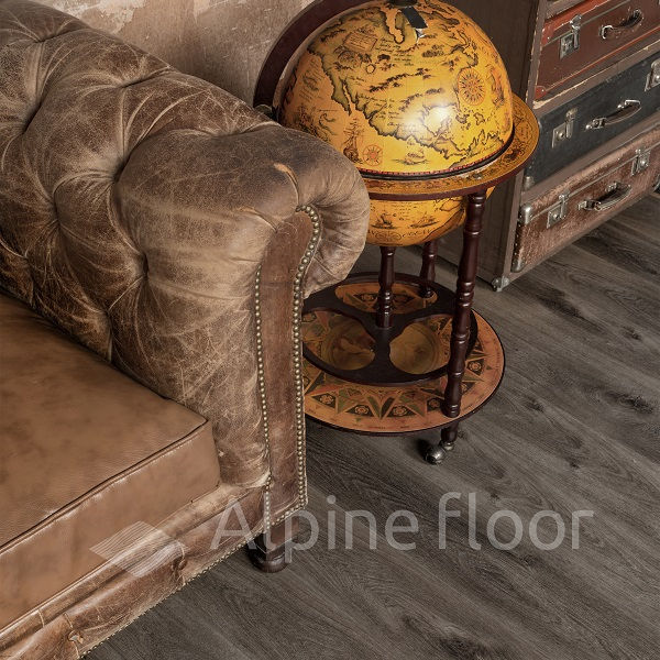 Alpine Floor Premium XL (ABA) ЕСО 7-11 Дуб Торфяной кварц-виниловый пол замковый