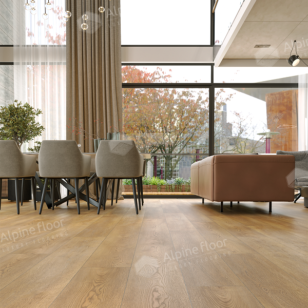 Alpine Floor Premium 12 ЕСО 24-2 Дуб Модерн WPC кварц-виниловый пол замковый 12мм толщина