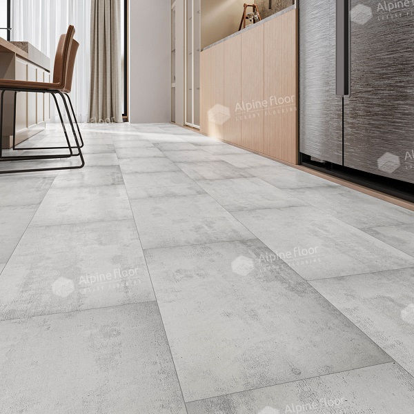 Alpine Floor Light Stone ЕСО 15-6 Самерсет кварц-виниловый пол клеевой