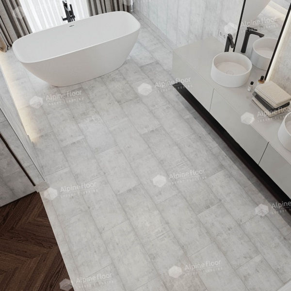 Alpine Floor Light Stone ECO 15-17 Сумидеро кварц-виниловый пол клеевой