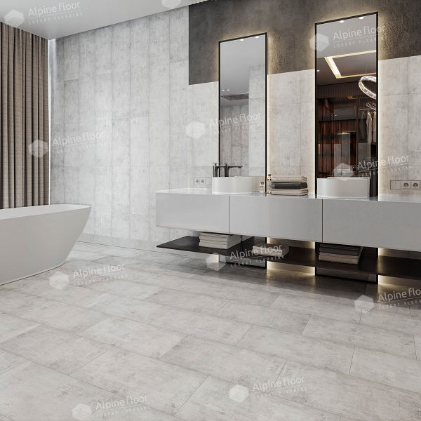 Alpine Floor Light Stone ECO 15-17 Сумидеро кварц-виниловый пол клеевой