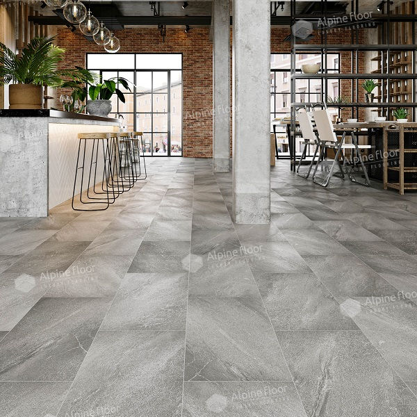 Alpine Floor Light Stone ECO 15-18 Авенгтон кварц-виниловый пол клеевой