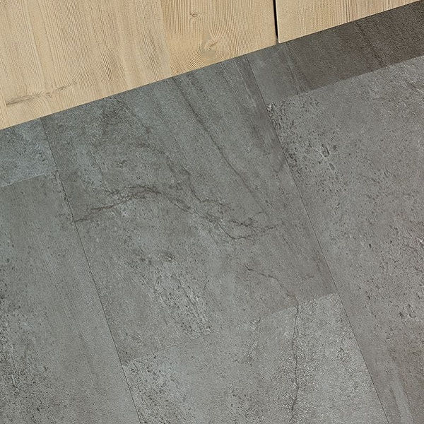 Invictus Maximus Groovy Granite-Steel кварц-виниловый пол клеевой