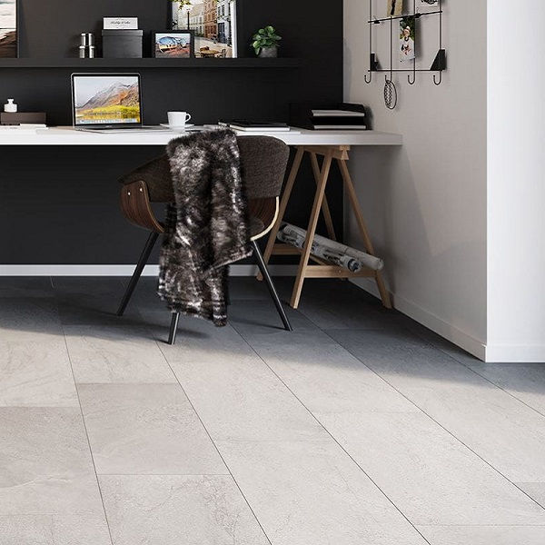 Invictus Maximus Groovy Granite-Steel кварц-виниловый пол клеевой