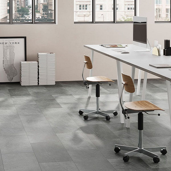Invictus Maximus Groovy Granite-Lava кварц-виниловый пол клеевой