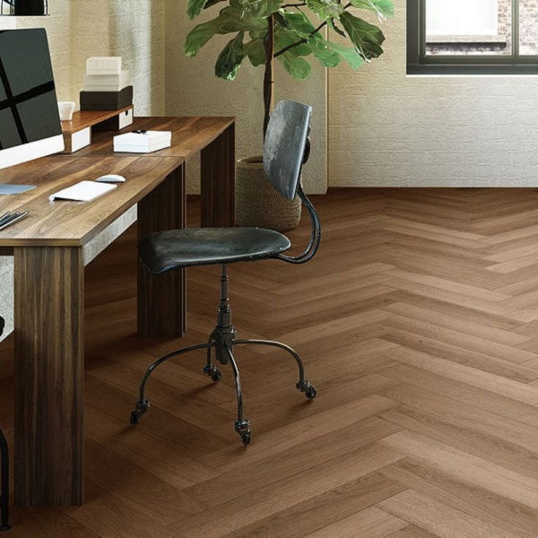 Invictus Maximus Parquet Highland Oak-Roasted кварц-виниловый пол клеевой