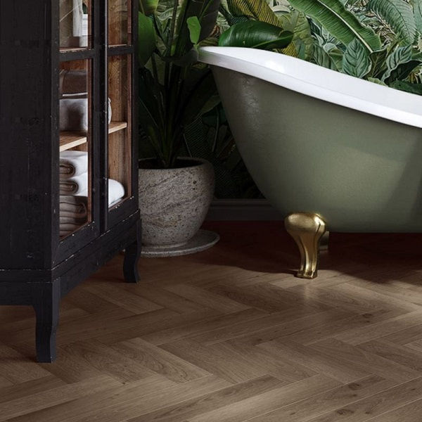 Invictus Maximus Parquet Highland Oak-Roasted кварц-виниловый пол клеевой