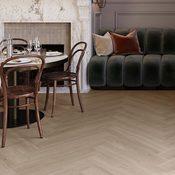 Invictus Maximus Herringbone Divine Oak-Pure кварц-виниловый пол клеевой