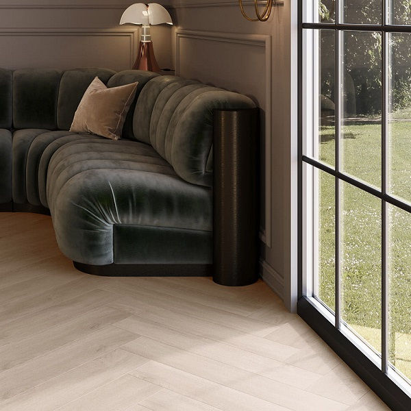 Invictus Maximus Herringbone Divine Oak-Pure кварц-виниловый пол клеевой