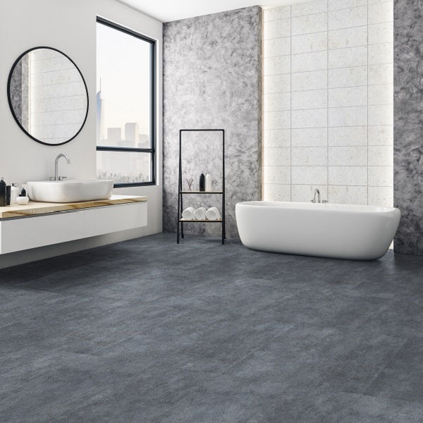 Aberhof Petra Concrete 1258 кварц-виниловый пол замковый (SPC floor)