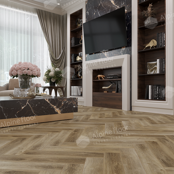 Alpine Floor Light Parquet ЕСО 13-35 Дуб Целата кварц-виниловый пол замковый