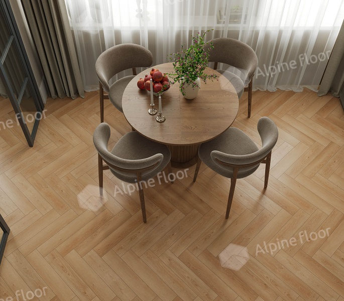 Alpine Floor Дуб Малага LF121-3 ламинат 34 класса (со встроенной 2мм подложкой)