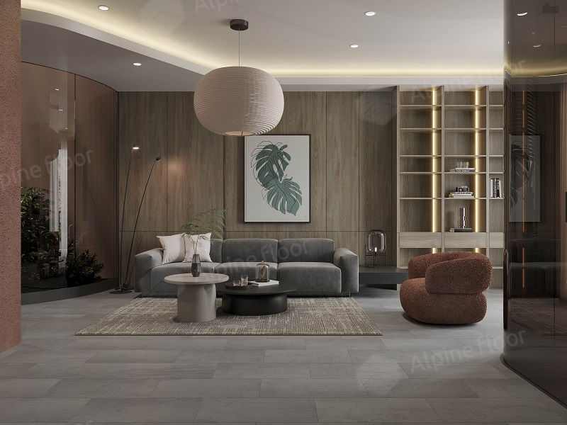 Alpine Floor Светлый бетон (Concrete Light) LF402-05 ламинат 34 класса