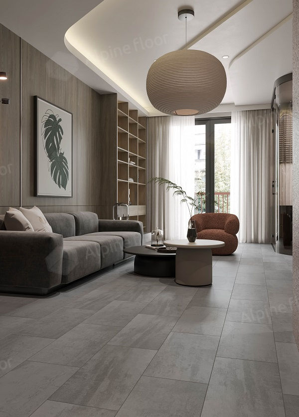 Alpine Floor Светлый бетон (Concrete Light) LF402-05 ламинат 34 класса